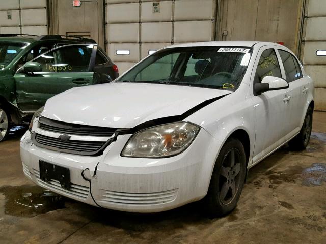 1G1AF5F53A7176481 - 2010 CHEVROLET COBALT 2LT WHITE photo 2