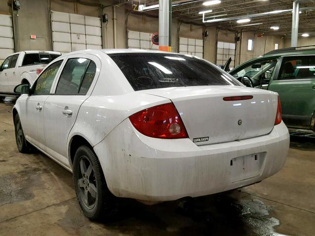 1G1AF5F53A7176481 - 2010 CHEVROLET COBALT 2LT WHITE photo 3