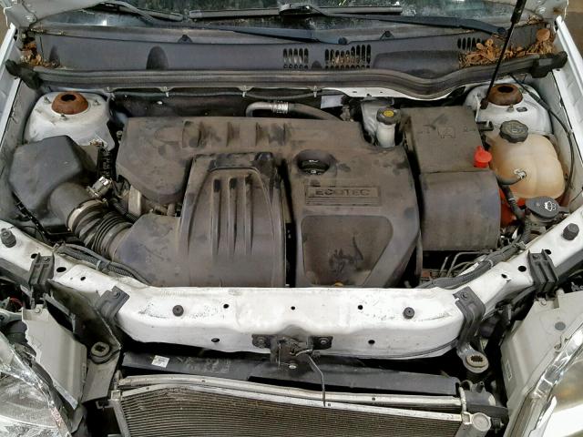 1G1AF5F53A7176481 - 2010 CHEVROLET COBALT 2LT WHITE photo 7