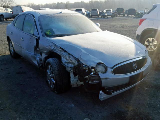 2G4WD532651208187 - 2005 BUICK LACROSSE C SILVER photo 1