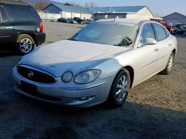 2G4WD532651208187 - 2005 BUICK LACROSSE C SILVER photo 2