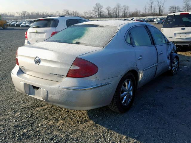 2G4WD532651208187 - 2005 BUICK LACROSSE C SILVER photo 4