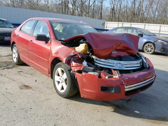 3FAHP06Z47R142517 - 2007 FORD FUSION S BURGUNDY photo 1