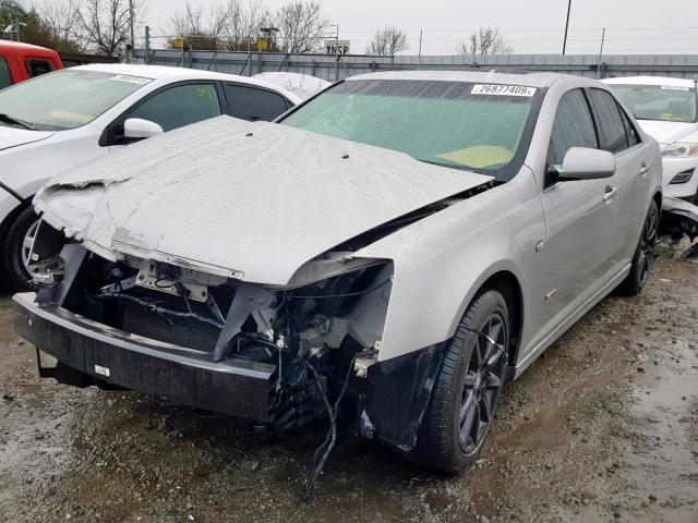 1G6DX67D160200101 - 2006 CADILLAC STS-V SILVER photo 2