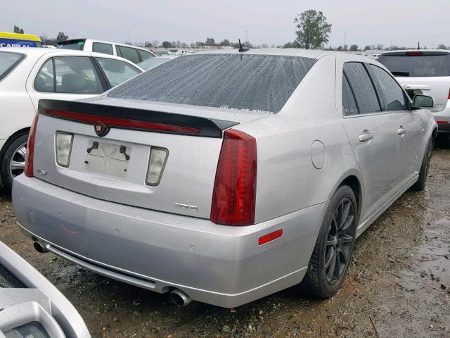 1G6DX67D160200101 - 2006 CADILLAC STS-V SILVER photo 4