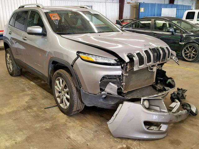 1C4PJMDS1HD223893 - 2017 JEEP CHEROKEE L SILVER photo 1