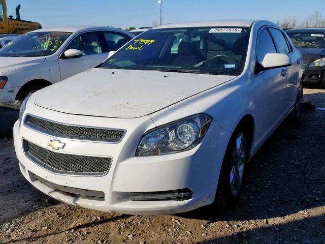 1G1ZC5EB2AF177579 - 2010 CHEVROLET MALIBU 1LT თეთრი ფოტო 2