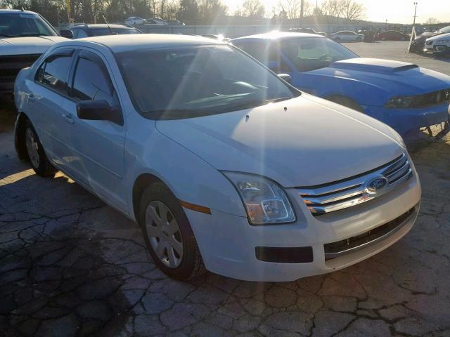 3FAHP06Z28R248269 - 2008 FORD FUSION S WHITE photo 1