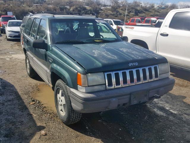 1J4GZ58Y7RC104597 - 1994 JEEP GRAND CHER GREEN photo 1