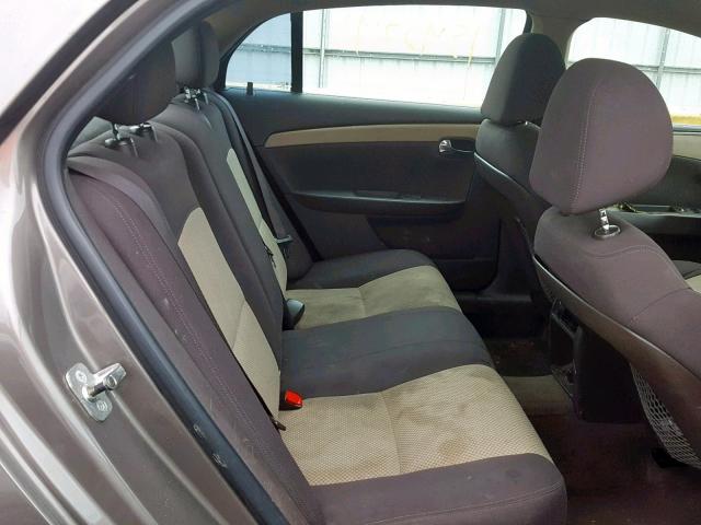 1G1ZA5E03AF289862 - 2010 CHEVROLET MALIBU LS BROWN photo 6