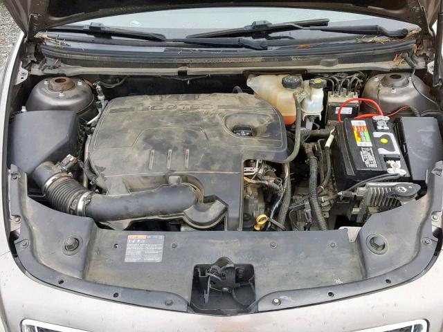 1G1ZA5E03AF289862 - 2010 CHEVROLET MALIBU LS BROWN photo 7