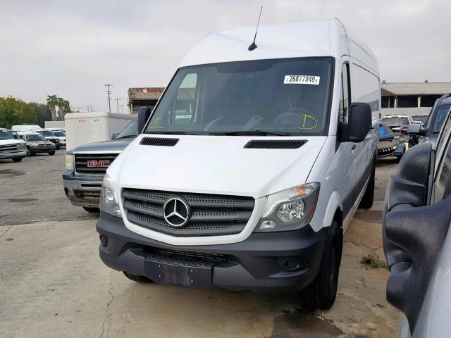 WD3PE8CD0JP598655 - 2018 MERCEDES-BENZ SPRINTER 2 WHITE photo 2