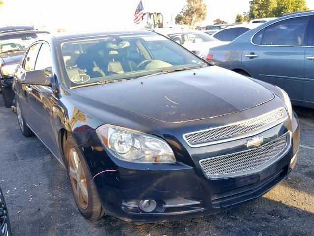 1G1ZK57B88F296408 - 2008 CHEVROLET MALIBU LTZ BLACK photo 1