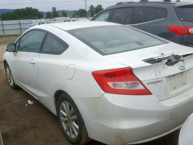 2HGFG3B19CH551042 - 2012 HONDA CIVIC EXL WHITE photo 3