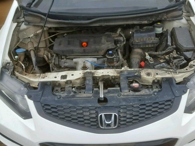 2HGFG3B19CH551042 - 2012 HONDA CIVIC EXL WHITE photo 7