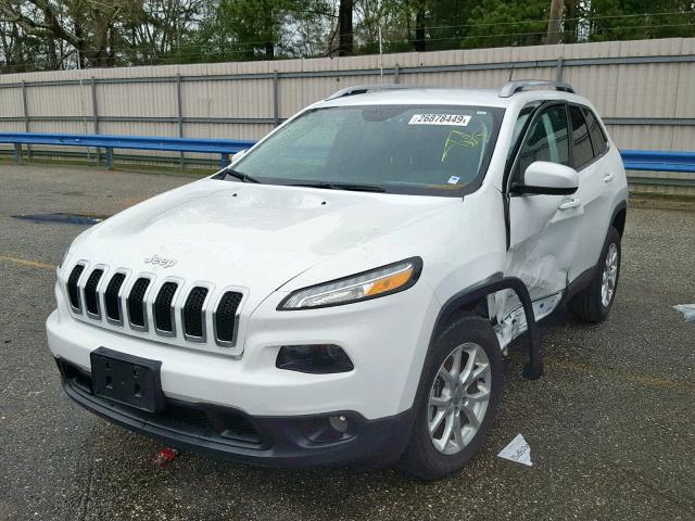 1C4PJMCB6GW301069 - 2016 JEEP CHEROKEE L WHITE photo 2