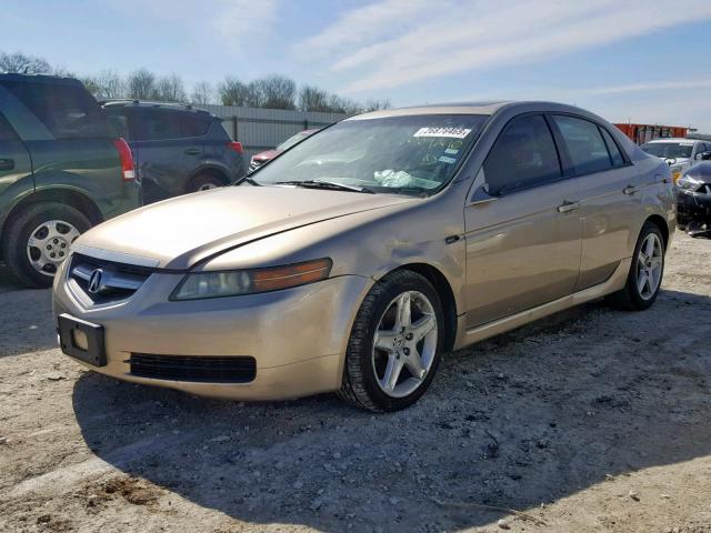 19UUA66246A054240 - 2006 ACURA 3.2TL GOLD photo 2