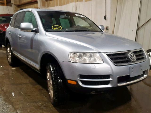 WVGCM67L74D022897 - 2004 VOLKSWAGEN TOUAREG 4. BLUE photo 1