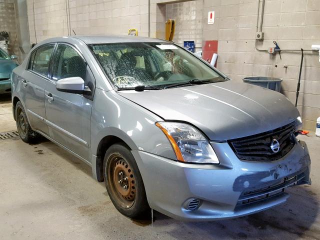 3N1AB6AP0AL615314 - 2010 NISSAN SENTRA 2.0 GRAY photo 1