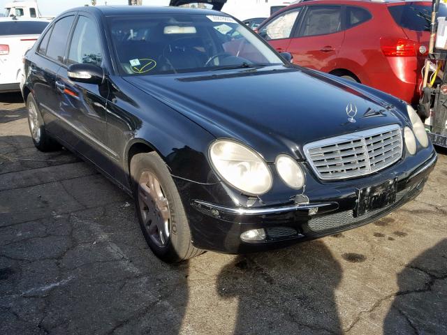 WDBUF65J13A141693 - 2003 MERCEDES-BENZ E 320 BLACK photo 1