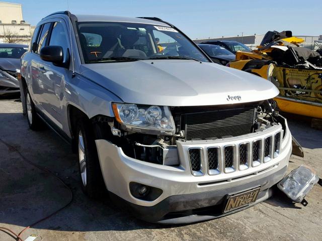 1J4NF1FB7BD266706 - 2011 JEEP COMPASS SP ვერცხლისფერი ფოტო 1