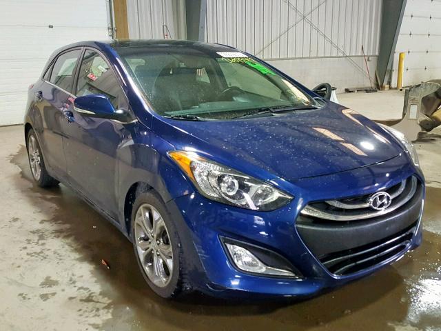 KMHD35LE4DU048866 - 2013 HYUNDAI ELANTRA GT BLUE photo 1