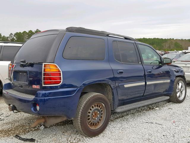 1GKET16SX46150085 - 2004 GMC ENVOY XL BLUE photo 4