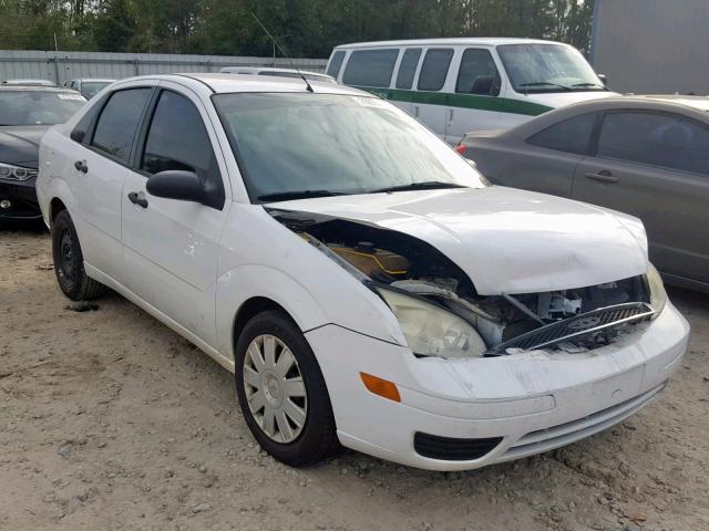 1FAFP34N97W258317 - 2007 FORD FOCUS ZX4 WHITE photo 1