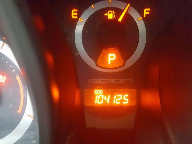 JTKJF5C70B3001670 - 2011 TOYOTA SCION TC SILVER photo 8