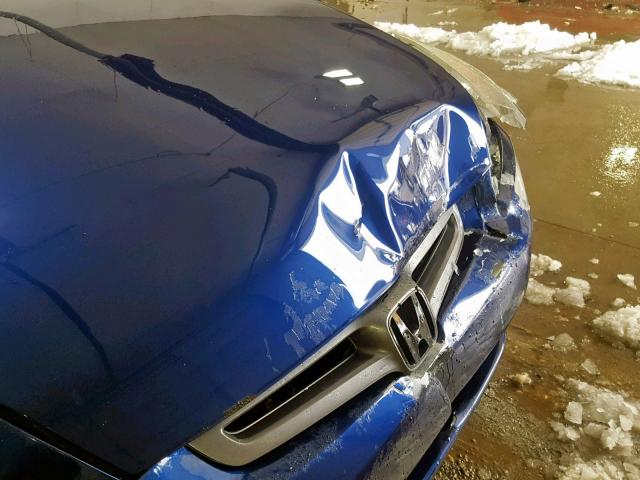 1HGCM66583A009116 - 2003 HONDA ACCORD BLUE photo 9