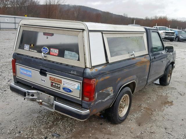 1FTCR10A0LUB73841 - 1990 FORD RANGER GRAY photo 4