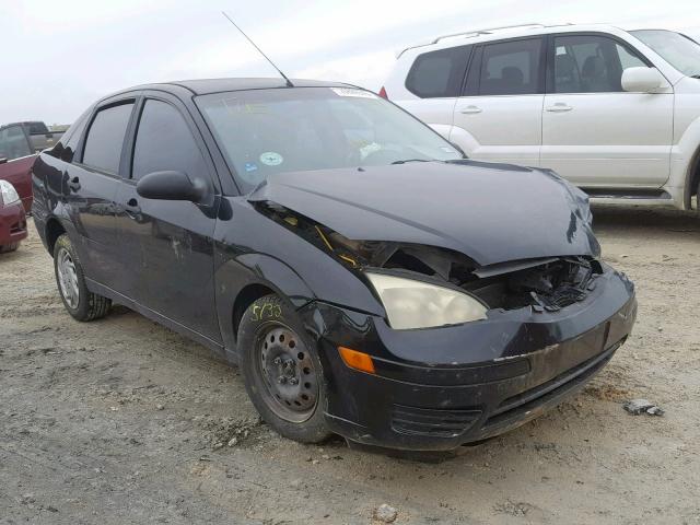 1FAFP34N67W111291 - 2007 FORD FOCUS ZX4 BLACK photo 1