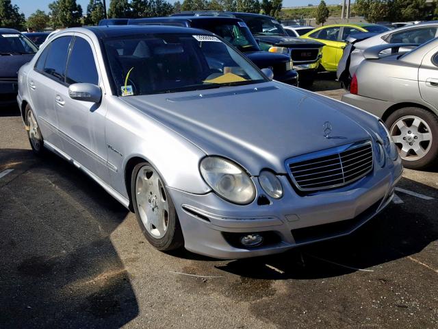 WDBUF76J56A953975 - 2006 MERCEDES-BENZ E 55 AMG SILVER photo 1