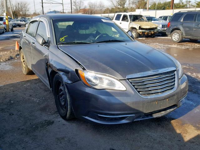 1C3CCBAB4CN319963 - 2012 CHRYSLER 200 LX GRAY photo 1