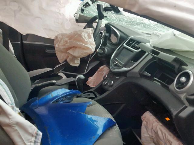 1G1JB5SH9H4150815 - 2017 CHEVROLET SONIC LS BLUE photo 5