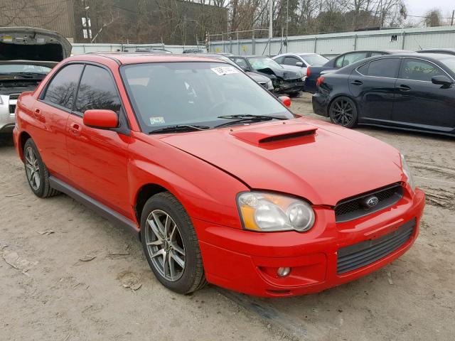 JF1GD29624H521174 - 2004 SUBARU IMPREZA WR RED photo 1