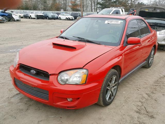 JF1GD29624H521174 - 2004 SUBARU IMPREZA WR RED photo 2