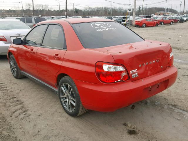 JF1GD29624H521174 - 2004 SUBARU IMPREZA WR RED photo 3