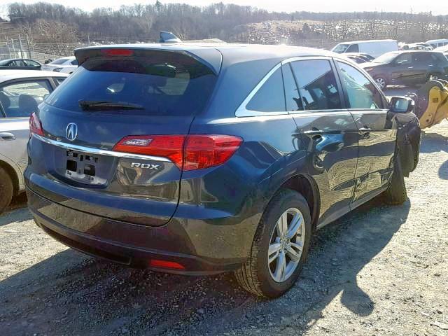 5J8TB3H52FL002513 - 2015 ACURA RDX TECHNO BLACK photo 4