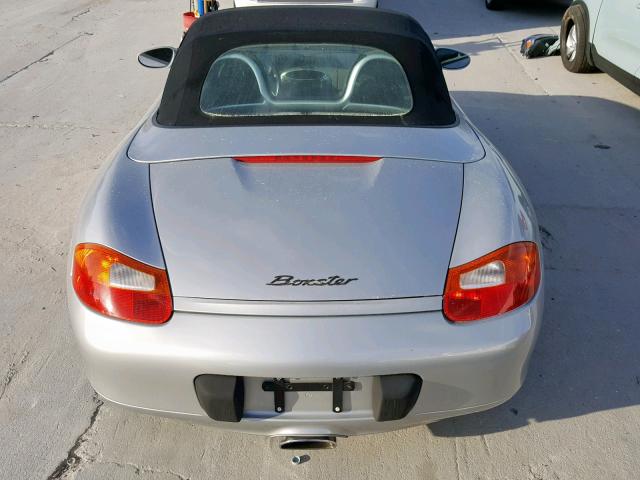 WP0CA2983XU621444 - 1999 PORSCHE BOXSTER SILVER photo 6