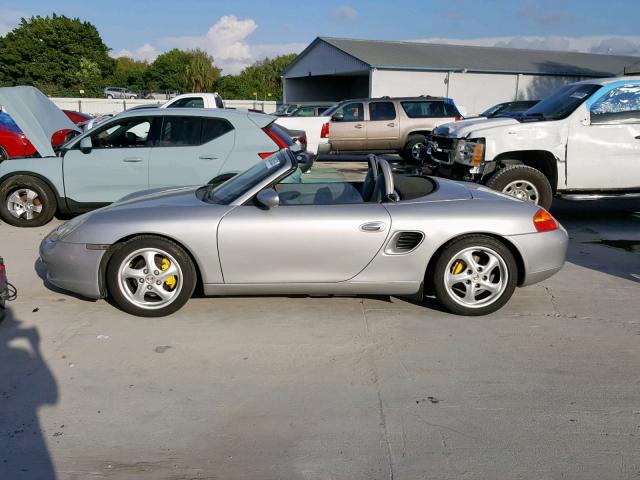 WP0CA2983XU621444 - 1999 PORSCHE BOXSTER SILVER photo 9