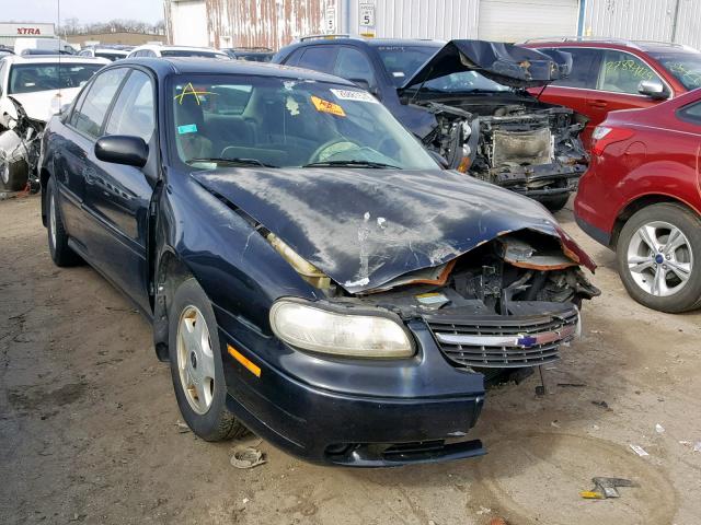 1G1NE52J416119705 - 2001 CHEVROLET MALIBU LS BLACK photo 1