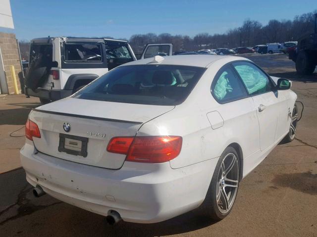 WBAKF9C58BE619824 - 2011 BMW 335 XI WHITE photo 4