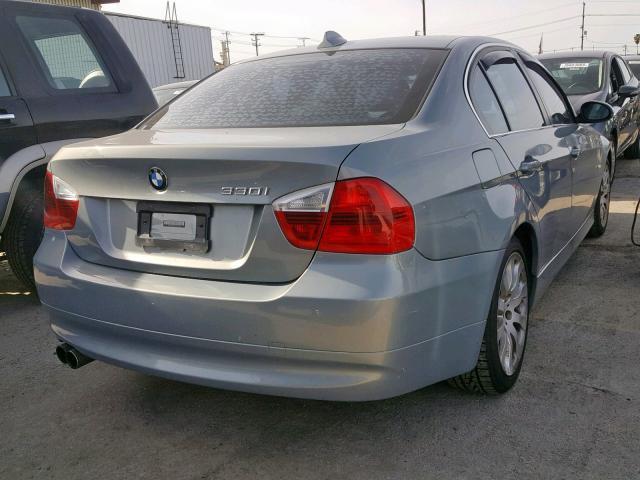 WBAVB33586KS33546 - 2006 BMW 330 I BLUE photo 4