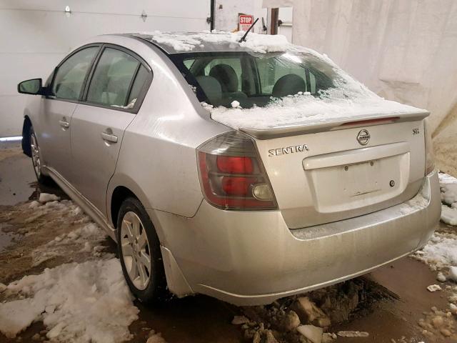 3N1AB6AP8AL683893 - 2010 NISSAN SENTRA 2.0 GRAY photo 3