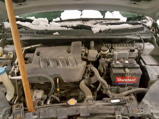 3N1AB6AP8AL683893 - 2010 NISSAN SENTRA 2.0 GRAY photo 7