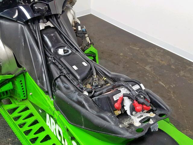 4UF15SNW3FT100897 - 2015 ARCT SNOWMOBILE GREEN photo 9
