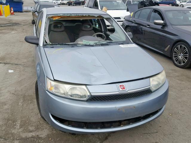 1G8AJ52F43Z137534 - 2003 SATURN ION LEVEL BLUE photo 9
