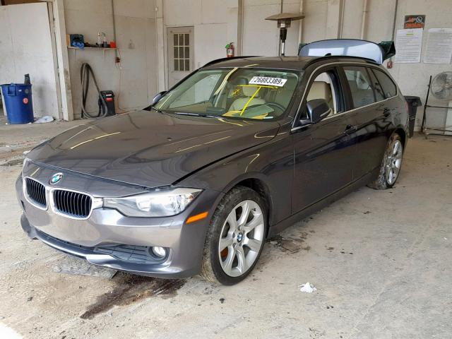 WBA3K5C52FK301245 - 2015 BMW 328 D GRAY photo 2