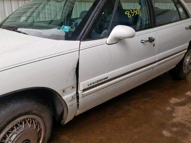 1G4HR52K9VH461285 - 1997 BUICK LESABRE LI WHITE photo 9